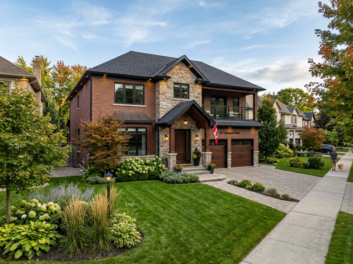 Relatable residential home representing Ontario homeowners
